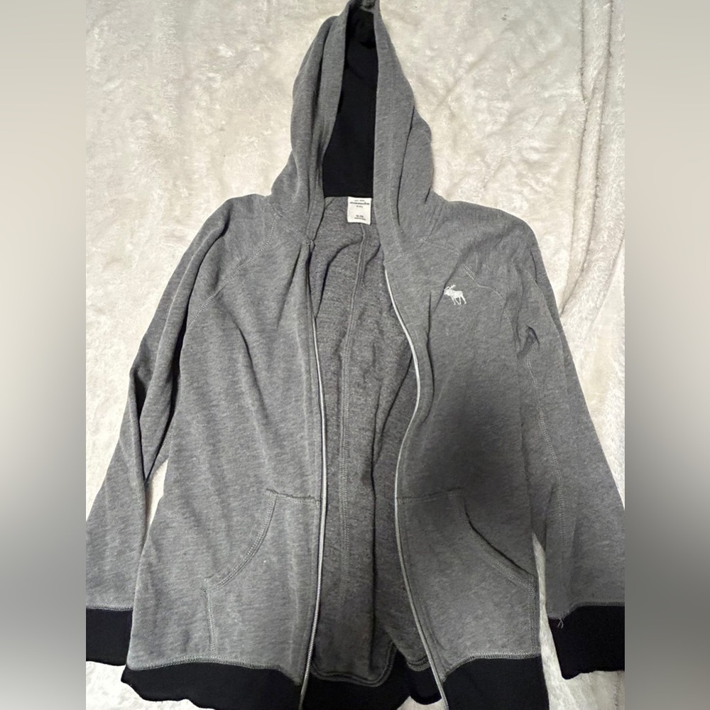Abercrombie Kids Colorblock Zip-Up Sweatshirt